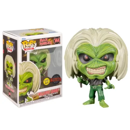 Pop - ROCKS - Iron Maiden Killers Eddie Special Edition (144) GITD