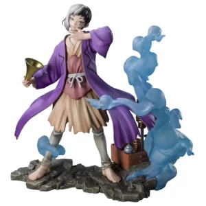 Figurine Manga Dr. Stone, Figuarts Zero de Gen Asagiri, mesure 18cm