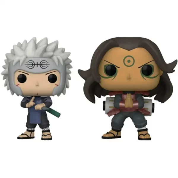 Figurine Funko Pop Exclusive Naruto Shippuden Hashirama & Tobirama Pack Alliance Entertainment Exclusive 2 personnages Pop - NARUTO SHIPPUDEN - Hashirama & Tobirama Pack de 2 Exclusive