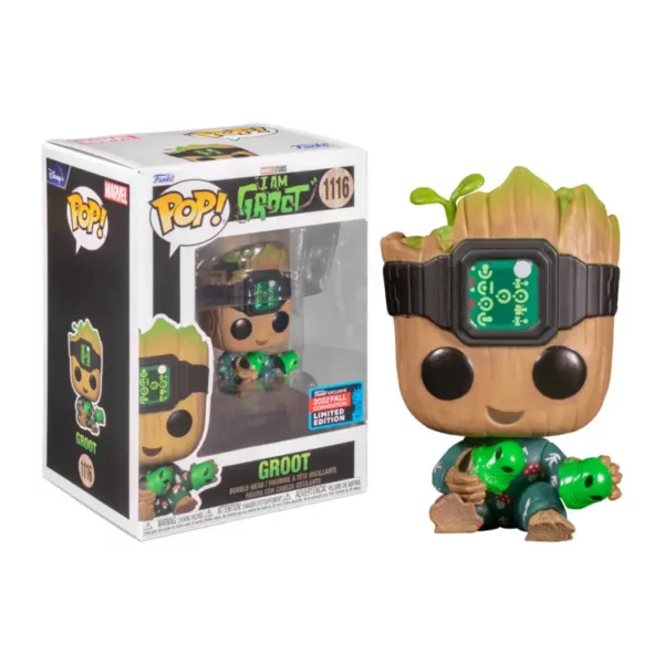 Figurine Funko Pop Groot 1116 Fall Convention 2022 1-1 Figurine Funko Pop Groot les Gardiens de la Galaxie numéro 1116 Fall Convention 2022