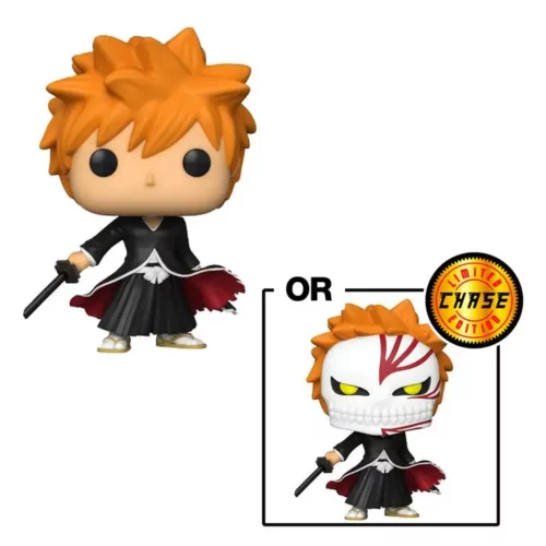 Funko Pop Hollow Ichigo 1087 Version Normale et Chase Funko Pop Bleach Ichigo Special Edition 1087 Normale et Chase
