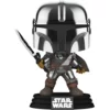 Funko Pop Mandalorian with Dark Saber Special Edition 491 GITD 1-2 Pop - STAR WARS THE MANDALORIAN - Mando with Dark Saber Special Edition (491) GITD