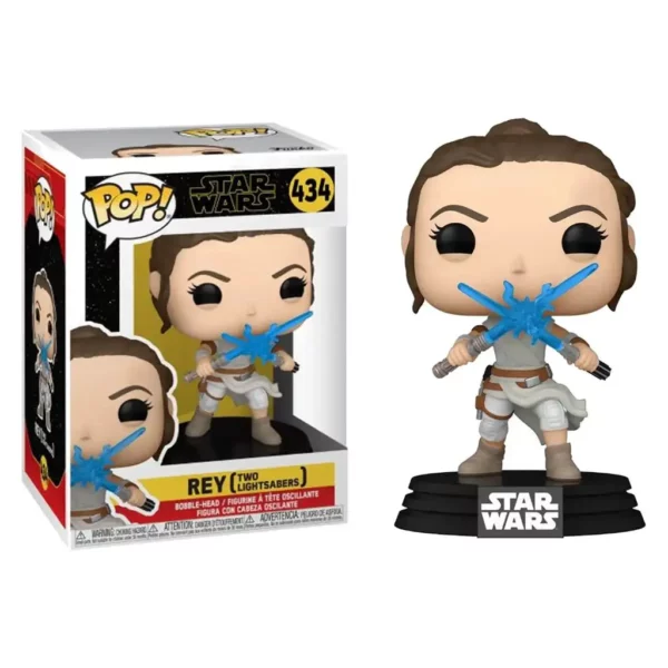 Pop - STAR WARS - Rey Two Lightsabers (434)