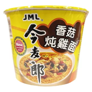 JinMaiLang big Bowl Noodle Mushroom Chicken 98 Grammes, Ramen Poulet Champignons