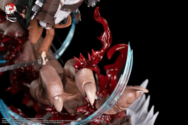 Kitsune Attack on Titan Livai Vs Titan Bestial 600 exemplaires 1-10 Livai Vs Titan Bestial