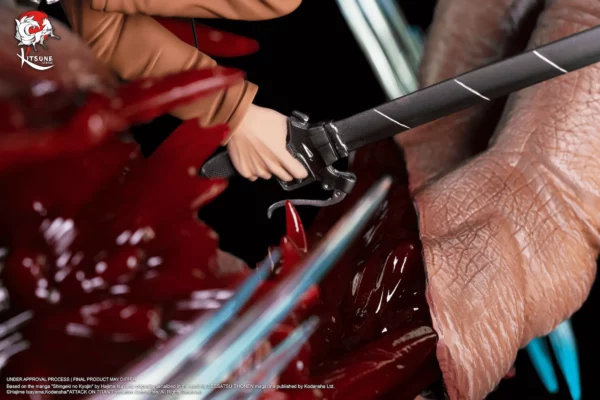 Kitsune Attack on Titan Livai Vs Titan Bestial 600 exemplaires 1-7 Livai Vs Titan Bestial