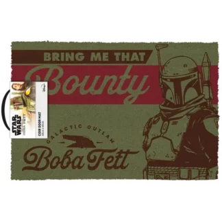 Paillasson Star Wars Boba Fett Galactic Outlaw, Bring Me that Bounty