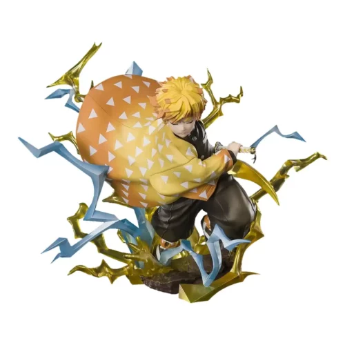 Figurine Zenitsu Agatsuma Figuarts Zero Éclair foudroyant - Demon Slayer Bandai 15 cm