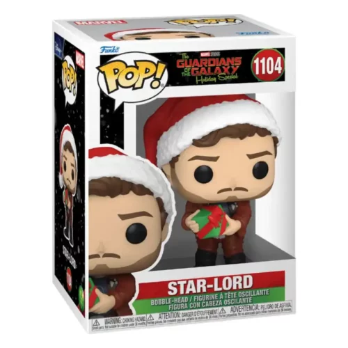 Funko Pop Guardians of the Galaxy Star-Lord Holiday 1104 Pop - MARVEL GUARDIANS OF THE GALAXY - Star-Lord Holiday (1104)