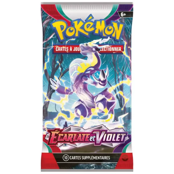 Booster Pokemon EV01 Ecarlate et Violet Miraidon Booster Pokémon EV01 Ecarlate et Violet Miraidon