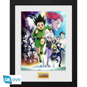 Cadre Hunter X Hunter - Key Art Course 30 x 40 cm