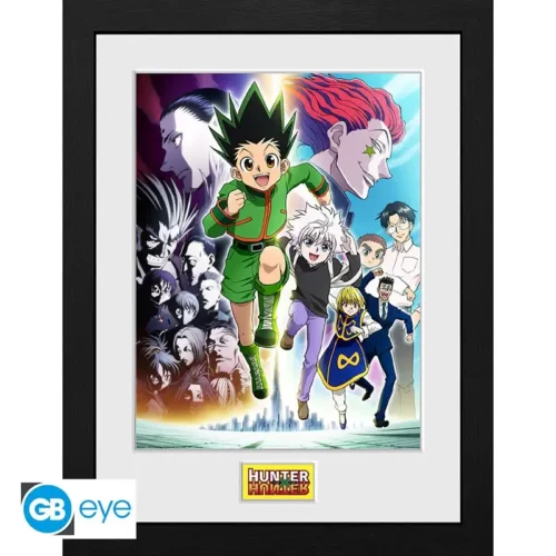 Cadre Hunter X Hunter Key Art Course 30 x 40 cm Cadre Hunter X Hunter - Key Art Course 30 x 40 cm
