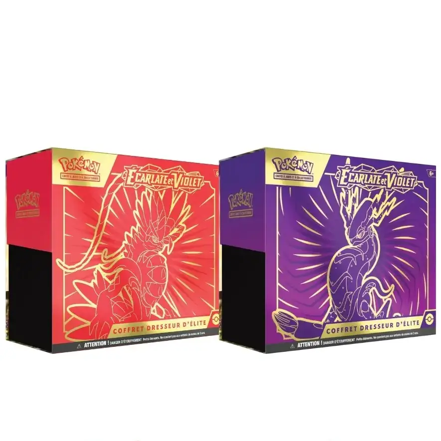 Coffret Dresseur d’élite Ecarlate et Violet ETB EV01