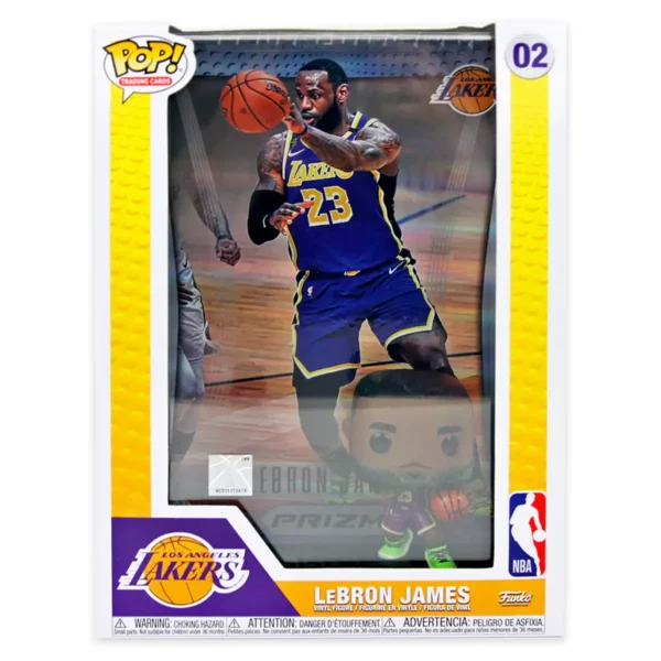 Pop - NBA BASKETBALL - Trading Card Lakers Lebron James (02)