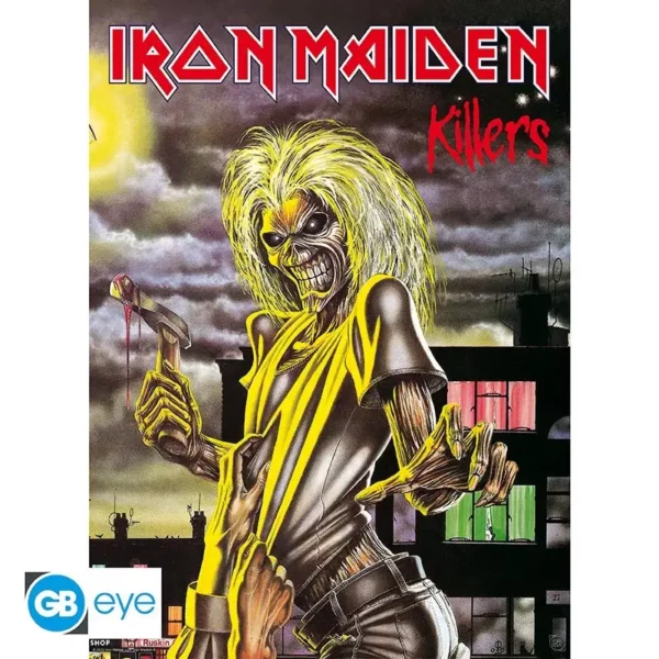 Iron Maiden Set 2 Chibi Posters Killers Number of the Beast 52x38 1-3 IRON MAIDEN - Set 2 Chibi Posters - Killers/Number of the Beast (52x38)