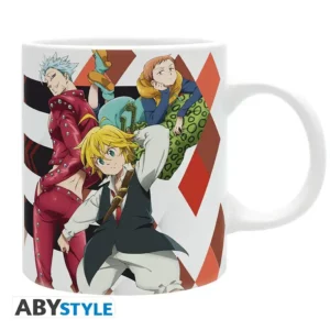 Mug The Seven Deadly Sins Meliodas,Ban,King 320 ml