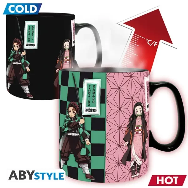 Mug Thermoreactif Demon Slayer Pourfendeurs 460 ml 1-1 Mug Thermoréactif Demon Slayer Pourfendeurs 460 ml