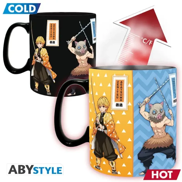 Mug Thermoreactif Demon Slayer Pourfendeurs 460 ml 1-2 Mug Thermoréactif Demon Slayer - Pourfendeurs 460 ml