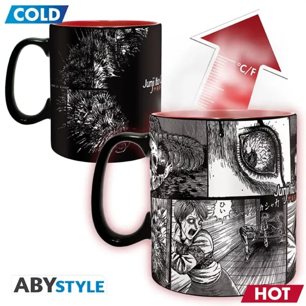 Mug Thermoreactif Junji Ito Ancetre Honore 460 ml 1-2 Mug Thermoréactif Junji Ito - Ancêtre Honoré 460 ml