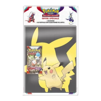 Portfolio Pokémon Pikachu Booster EV01 Ecarlate Violet