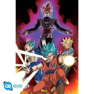 Poster Dragon Ball Super Goku Black 91,5 x 61 cm