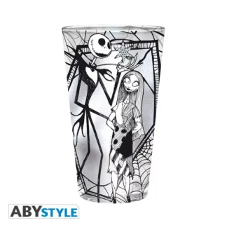 Verre XXL NBX Jack et Sally 400 ml, Nightmare Before Christmas