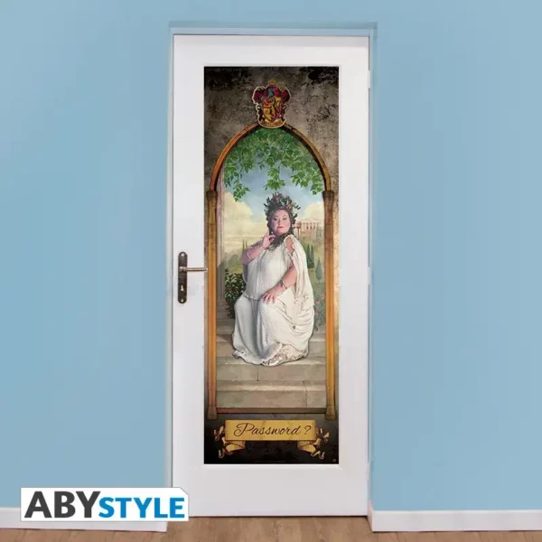 harry-potter-poster-de-porte-grosse-dame-53-x-158-cm-1-2 HARRY POTTER - Poster de porte - Grosse Dame - Roulé filmé (53x158)