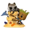 Pop - MARVEL GUARDIANS OF THE GALAXY - Rocket & Groot Beach Moment (1089) Special Edition