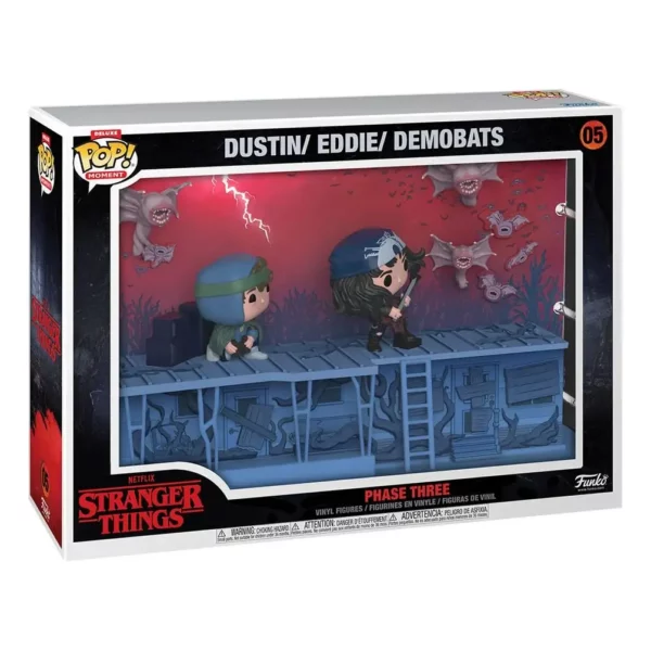 Funko Pop Stranger Things Sustin Eddie Phase Three Demobats 05 1-1 Funko Pop Stranger Things Sustin Eddie Phase Three Demobats 05