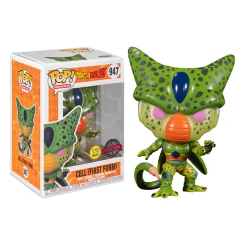 Funko Pop Dragon Ball Cell First Form Special Edition GITD 947 Pop - DRAGON BALL Z - Cell First Form Special Edition (947) GITD