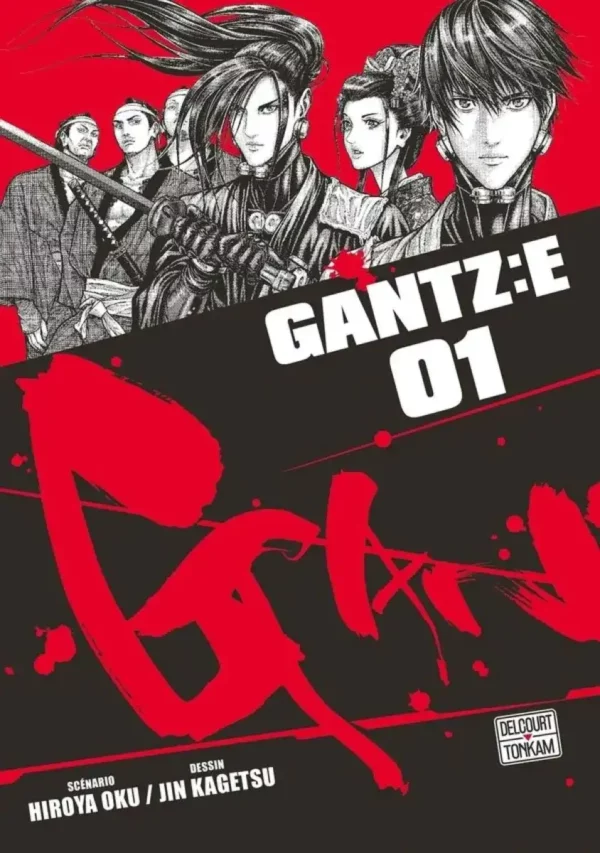 gantz-e-tome-1-hiroya-oku-jin-kagetsu-couverture Gantz E Tome 1 de Hiroya Oku et Jin Kagetsu