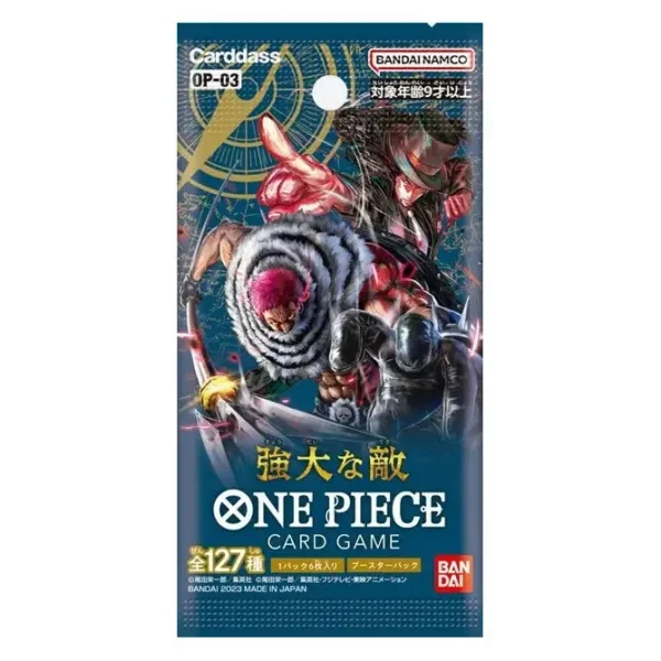 Booster One Piece Huge Foes série 03 en Japonais.