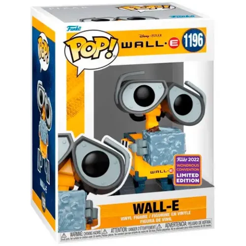 Funko Pop Disney Wall-E Trash Cube Wondrous Convention 2022 1196 1-1 Funko Pop Disney Wall-E Trash Cube Wondrous Convention 2022 numéro 1196