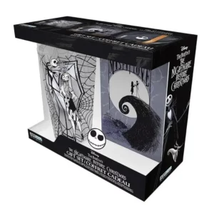 Gift Pack NBX Verre XXL Cahier Pins Jack Skellington