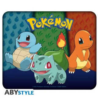 Tapis de souris Pokémon souple Starters Kanto