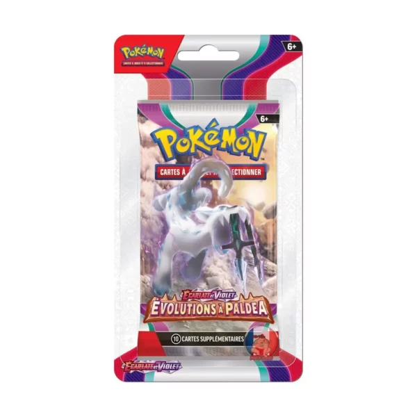 Booster Blister Pokémon EV02 Ecarlate et Violet Evolutions à Paldea