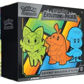 Coffret Dresseur ETB Pokémon Evolutions à Paldea EV02