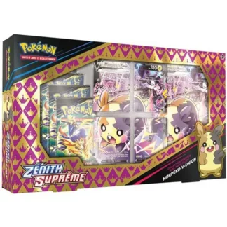 Coffret Pokémon Zénith Suprême 12.5 Premium Tapis de Jeu Morpeko V-Union