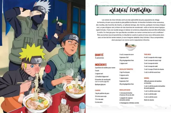 Les recettes cachees de Naruto Shippuden 1-2 Naruto - Les Recettes Cachées de Naruto Shippuden
