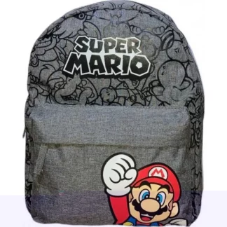 Sac a Dos Nintendo Super Mario Gris