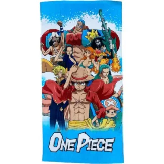 Serviette de Plage Bleue Coton One Piece 70 x 140 cm Equipage