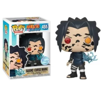 Funko Pop Naruto Shippuden Sasuke Curse Mark numéro 455 Special Edition