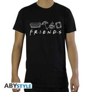 T-Shirt Homme Friends Objets du Générique