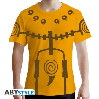 T-Shirt Homme Naruto Shippuden Chakra Mode Premium