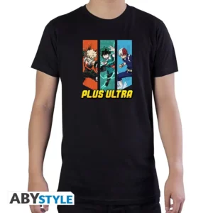 T-shirt My Hero Academia Couleurs de Héros MHA Plus Ultra