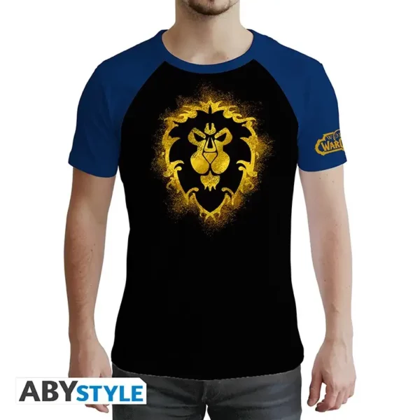 Tshirt World of Warcraft Alliance Premium T-shirt World of Warcraft - Alliance Premium Noir