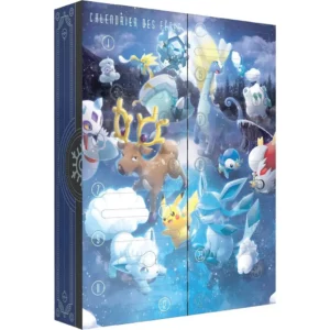 Coffret Pokémon Calendrier des Fetes 2023 aperçu des Fenêtres.