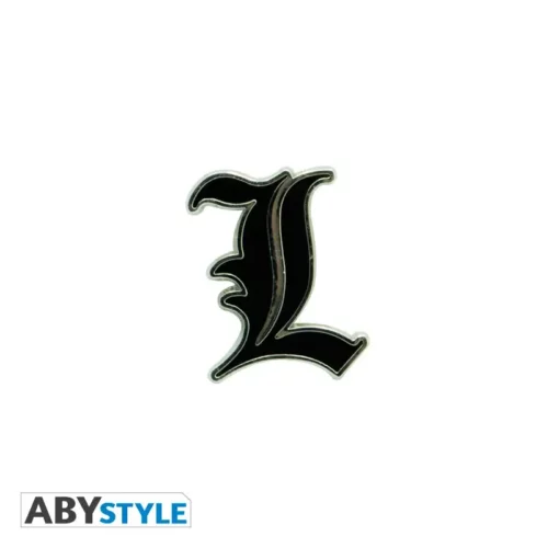 Deathnote Pins L Death Note Pin's L