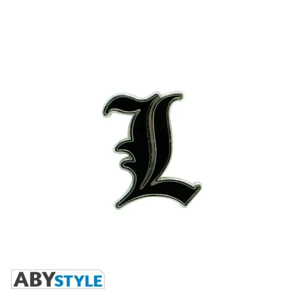 Deathnote Pins L Death Note Pin's L