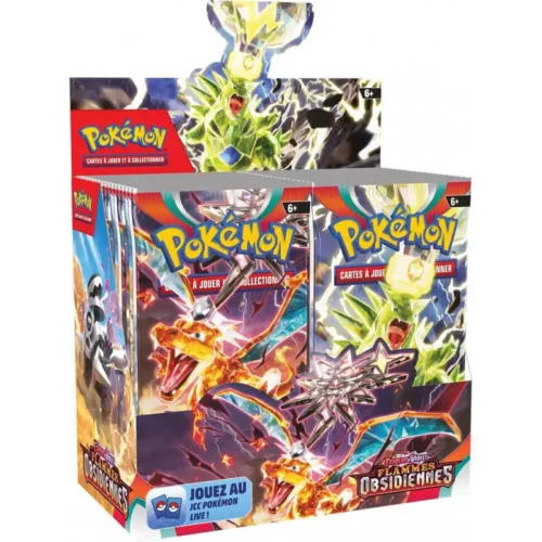 Display Pokemon EV03 Flammes Obsidiennes Display Pokémon EV03 Flammes Obsidiennes 36 Boosters